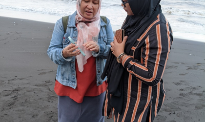 Pelepasliaran Tukik Bersama UNAIR