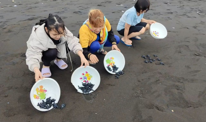 Pelepasliaran Tukik Bersama Hendro