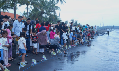 Pelepasliaran Tukik Bersama KIH