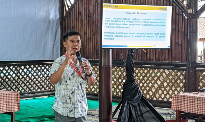 BSTF menghadiri kegiatan Penyadartahuan Jenis Ikan yang Dilindungi dan/atau Terancam Punah (Penyu)