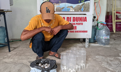 Menemukan Penyu Bertelur di Pantai Pulau Santen 
