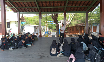 Sosialisasi Kepada Siswa Siswi MTsN 10 Banyuwangi