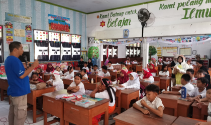 Sosialisasi Kepada Siswa Siswi SDN 1 Pakis