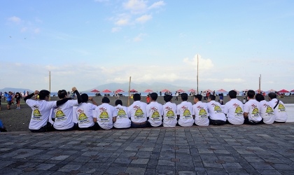 Pelepasliaran Penyu GKJW 10