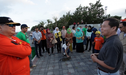 Pelepasliaran Tukik Bersama Calon Penerbang Banyuwangi