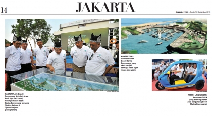 Pelepasliaran Tukik Dalam Acara Pencanangan Pelabuhan Marina