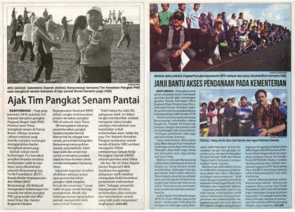 Pelepasliaran Tukik Bersama BKD Dan Perhutani Divre Prop Jatim