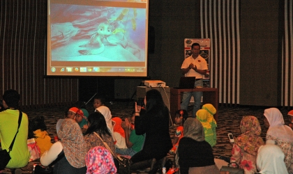 Sosialisasi Kepada Anak Anak TK