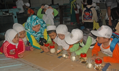 Sosialisasi Kepada Murid Paud dan TK Al Qomar