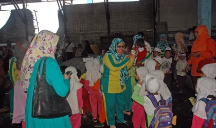 Sosialisasi Kepada Murid Paud dan TK Al Qomar