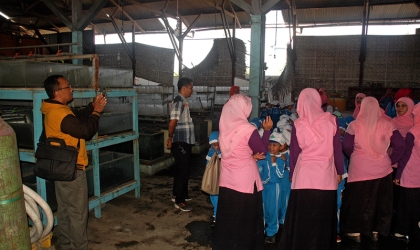 Socializing to Tk Alirsyad 2 Ketapang