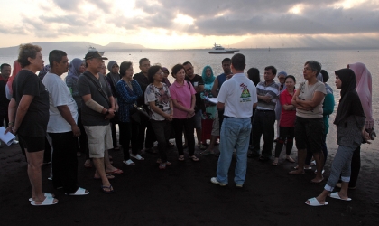 Pelepasliaran Tukik Bersama Dokter Spesialis Jiwa Indonesia Cabang Bandung