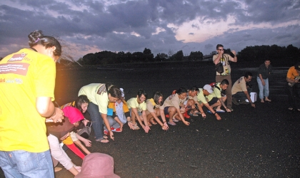 Pelepasliaran Tukik Bersama Majalah Traveler GetLost