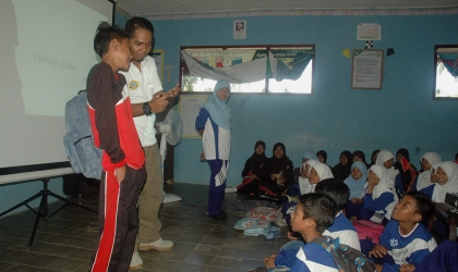 Sosialisasi Kepada Siswa MTs Nahdlatuth Thullab 7