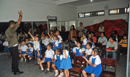 Sosialisasi Kepada Siswa TK Kasih Bunda