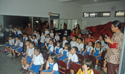 Sosialisasi Kepada Siswa TK Kasih Bunda