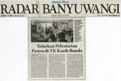 Sosialisasi Kepada Siswa TK Kasih Bunda