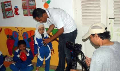 Sosialisasi Kepada Siswa PAUD SABA