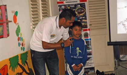 Sosialisasi Kepada Siswa PAUD SABA