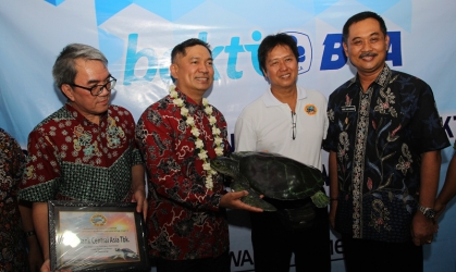 Penyerahan Dana CSR Dari Bank BCA