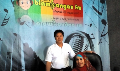 Wawancara Pendiri BSTF di Blambangan FM Banyuwangi