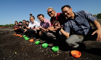 Kunjungan Komisaris PPI Bapak Saefuddin