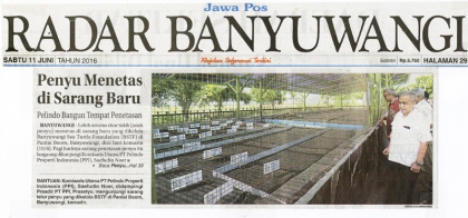 Kunjungan Komisaris PPI Bapak Saefuddin