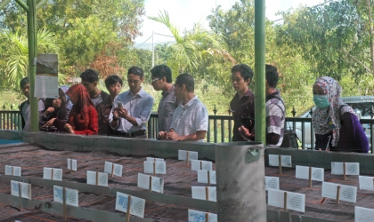 Kunjungan fakultas kedokteran hewan Unair