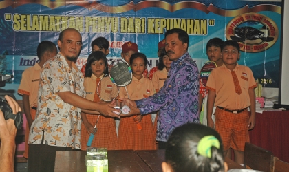 Sosialisasi kepada Siswa SD Klatak