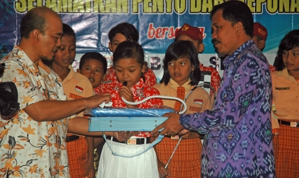 Sosialisasi kepada Siswa SD Klatak