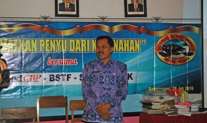 Sosialisasi kepada Siswa SD Klatak