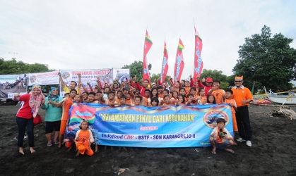 Pelepasliaran Tukik Bersama Indofood