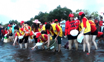 Pelepasliaran Tukik Bersama Lion Club