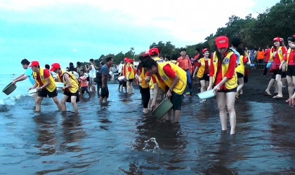 Pelepasliaran Tukik Bersama Lion Club