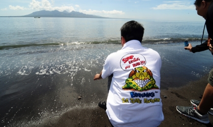 Pelepasliaran Tukik Bersama Danang