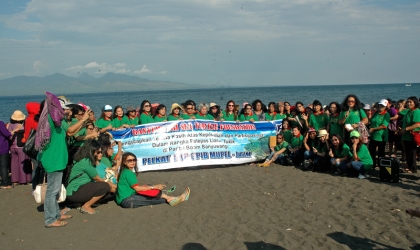 Pelepasliaran Tukik Bersama Gereja GPIB Jawa Timur