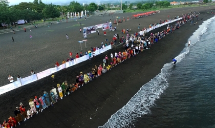 Pelepasliaran Tukik Memperingati Sumpah Pemuda