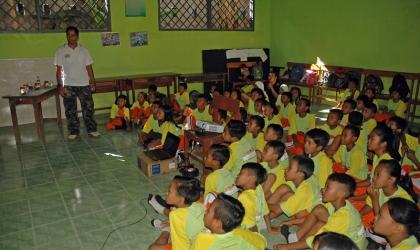 Sosialisasi Kepada Siswa SDN 4 Karangrejo