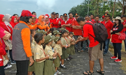 Sosialisasi Kepada Siswa TK Perhutani