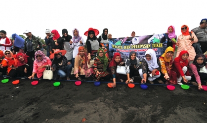 Pelepasliaran Tukik Bersama IWAPI