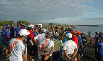 Pelepasliaran Tukik Bersama PDAM