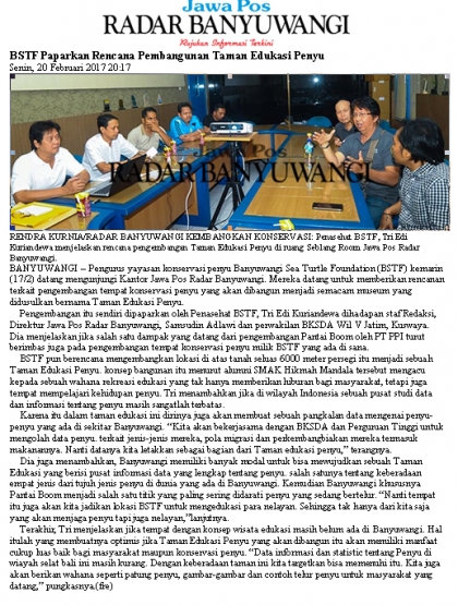 Sosialisasi Taman Rekreasi dan Edukasi Penyu TREP