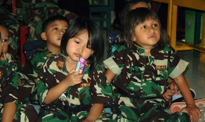 Sosialisasi Kepada TK Chandra