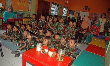 Sosialisasi Kepada TK Chandra