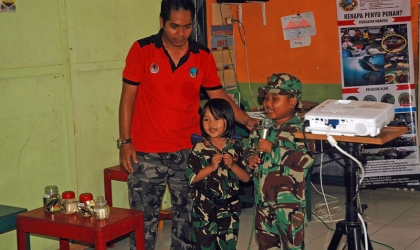 Sosialisasi Kepada TK Chandra