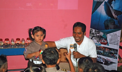 Sosialisasi Kepada TK Bhayangkari