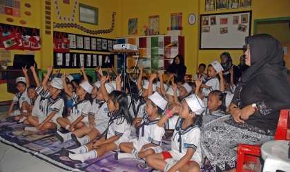 Sosialisasi Kepada TK Hang Tuah