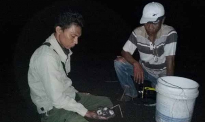 Menemukan Penyu Bertelur di Pantai Boom