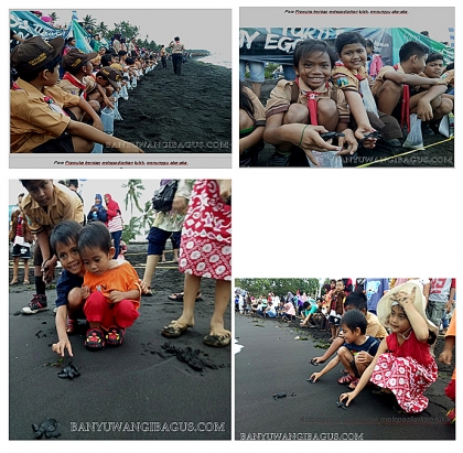 Pelepasliaran Tukik Bersama Pramuka & Masyarakat