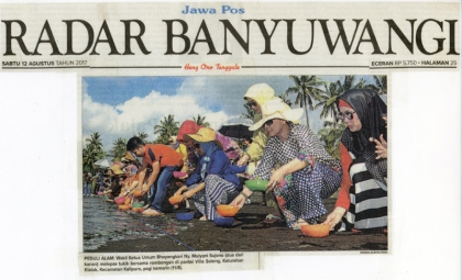 Pelepasliaran Tukik Bersama Ibu Wakapolri